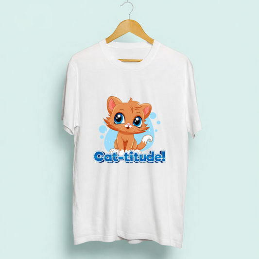 Unisex Classic Crew T-Shirt- Cattitude